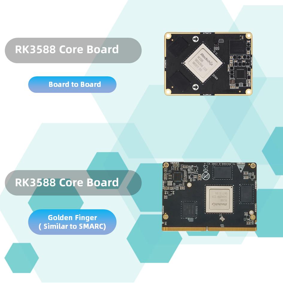 RK3588 Som, İnkişaf Şurası Tək Board Kompüter (SBC)